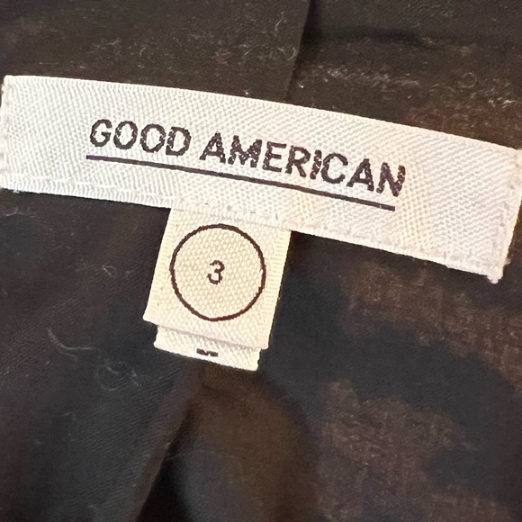 GOOD AMERICAN | Animal Print Oversized Jacket - Picture 6 of 9